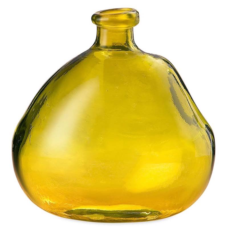 Askew Recycled Glass Balloon Vase, 9